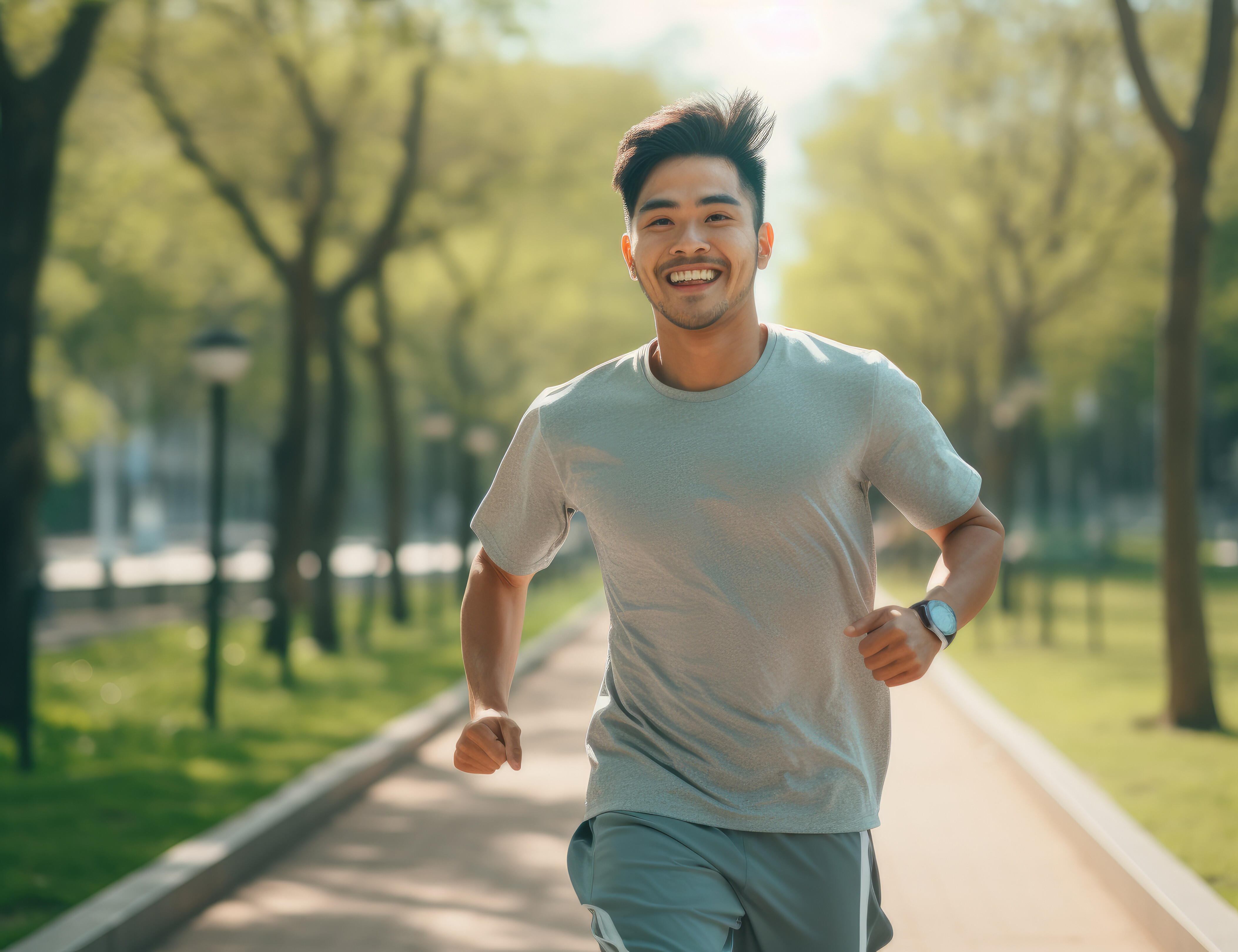 Ilustrasi seseorang menulis resolusi tahun baru dengan suasana santai dan fokus, menggambarkan kebiasaan kecil yang konsisten.